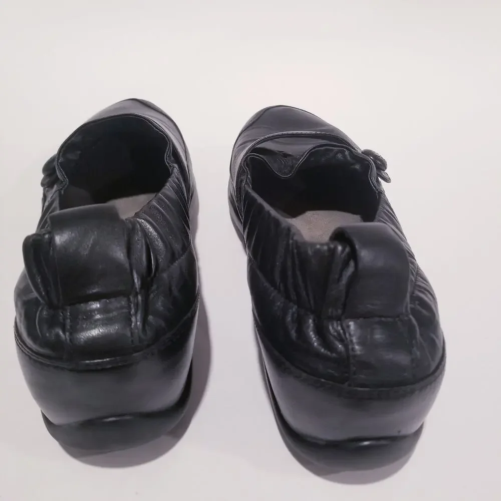 Dansko black leather